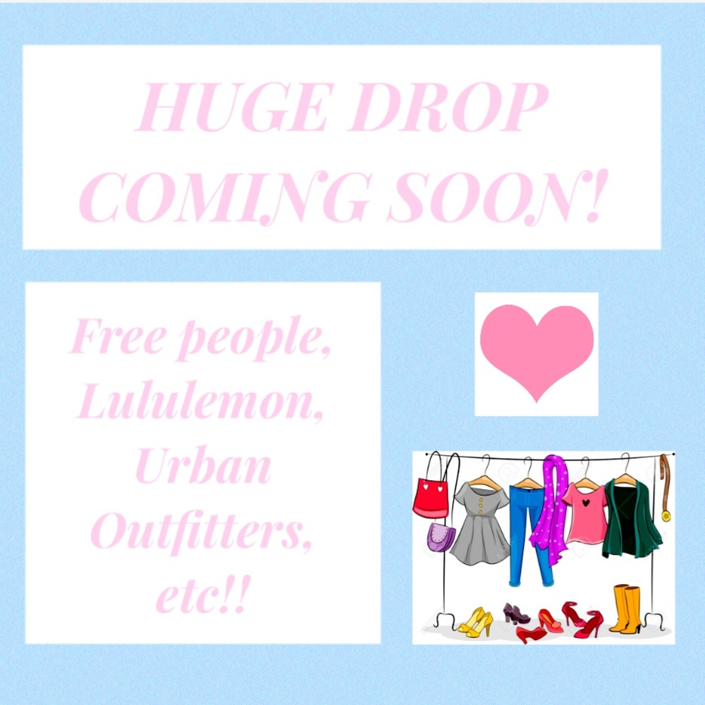 STAT TUNED! HUGE CLOTHING DROP!!